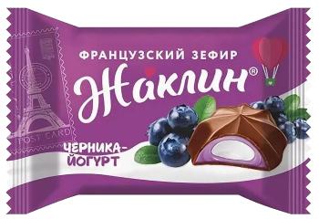 Конфета Десерт Жаклин со вкусом Черника йогурт