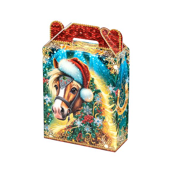 Сладкий новогодний подарок Конь Степан