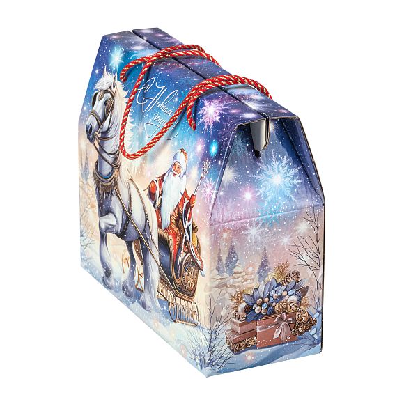 Сладкий новогодний подарок Сумочка Визит