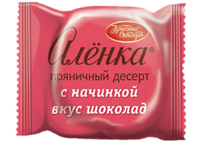 Десерт Аленка с начинкой вкус шоколад