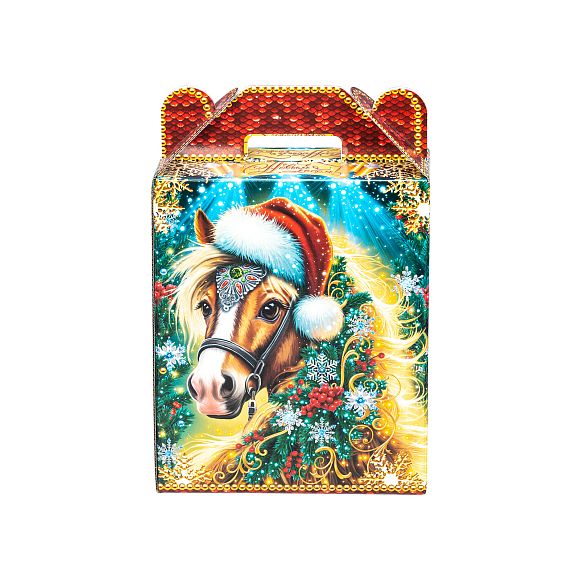 Сладкий новогодний подарок Конь Степан