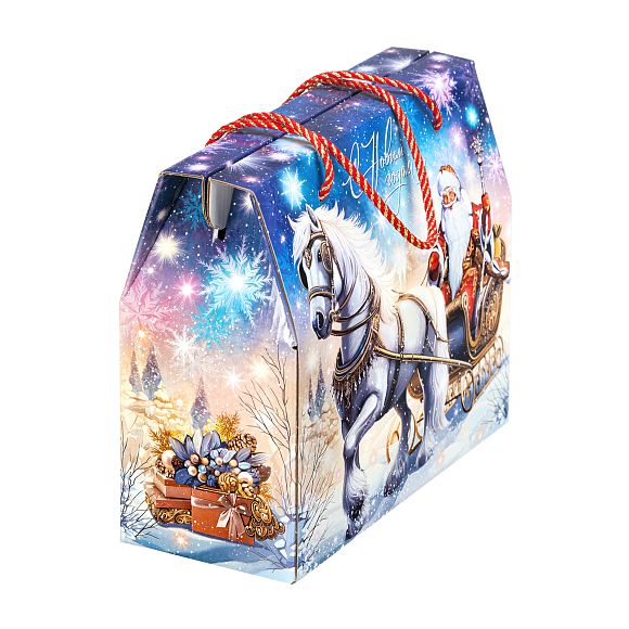 Сладкий новогодний подарок Сумочка Визит