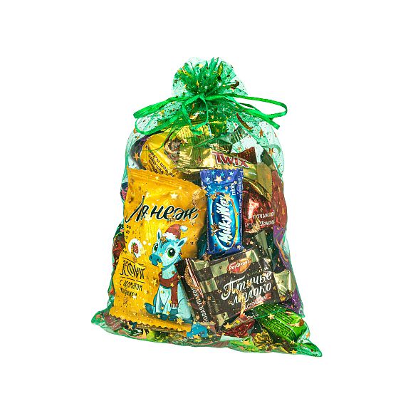 Сладкий новогодний подарок Мешочек Лунная Ночь