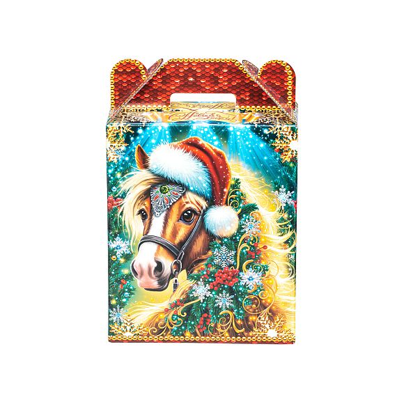 Сладкий новогодний подарок Конь Степан